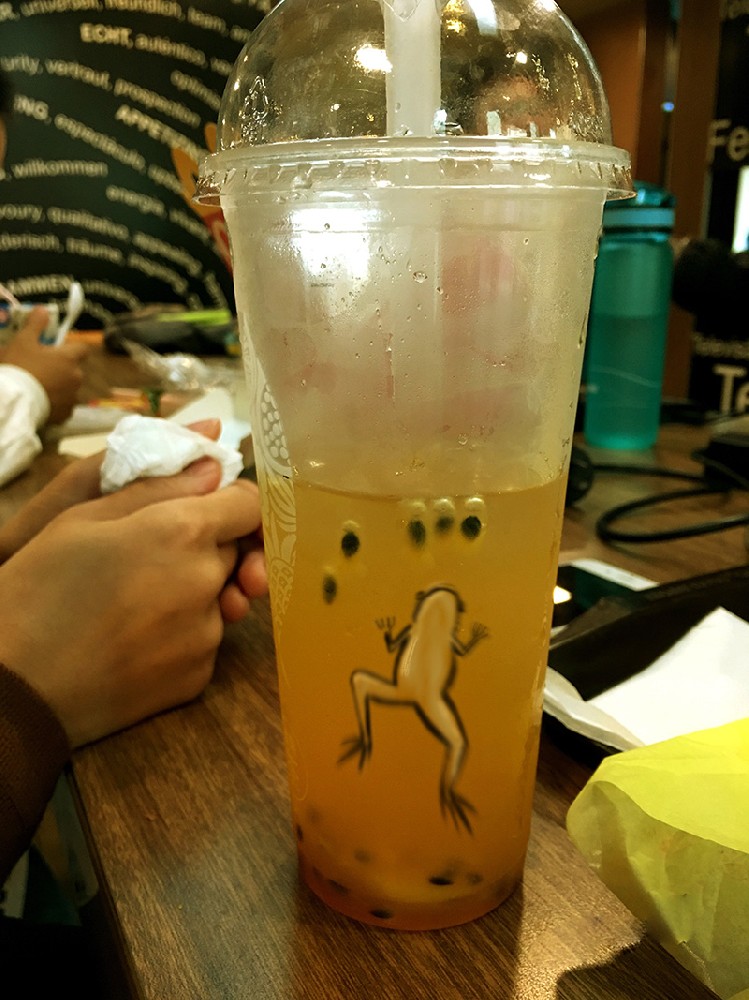 今天公司安排的下午茶，味道顶呱呱呱呱呱……